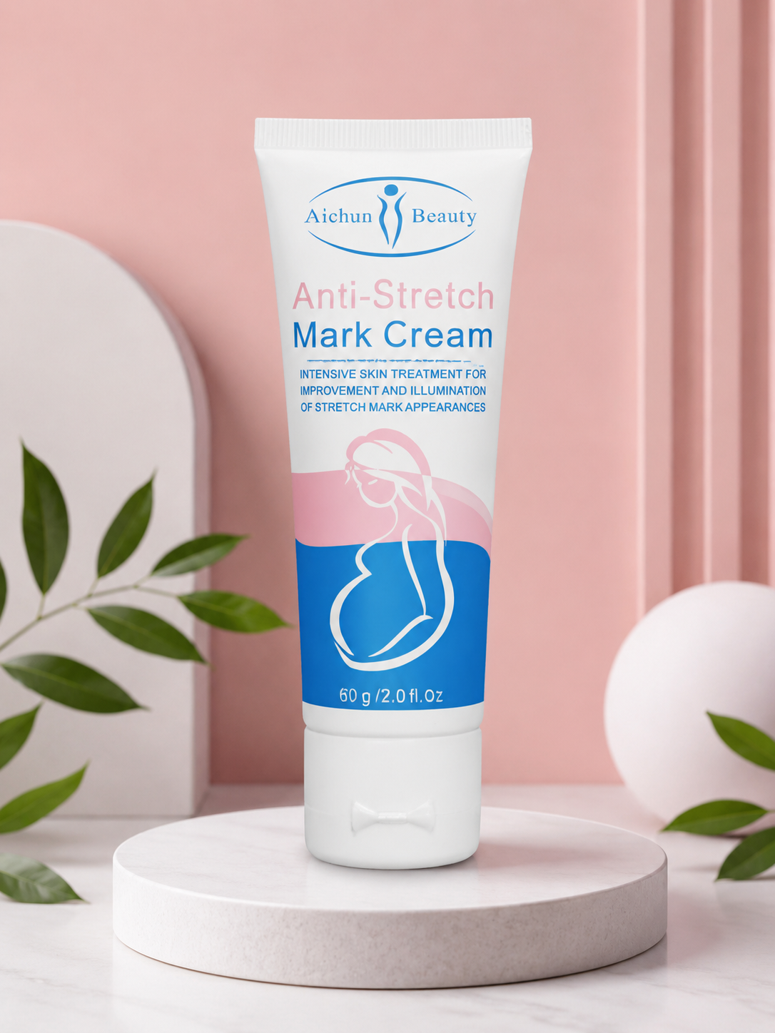 Aichun Beauty Anti-Stretch Mark Cream – অ্যান্টি স্ট্রেচ মার্ক ক্রিম 60g